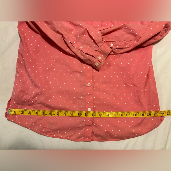 Columbia PFG, Super Bonehead, pink & white polka dot fishing shirt, M - Picture 6 of 15